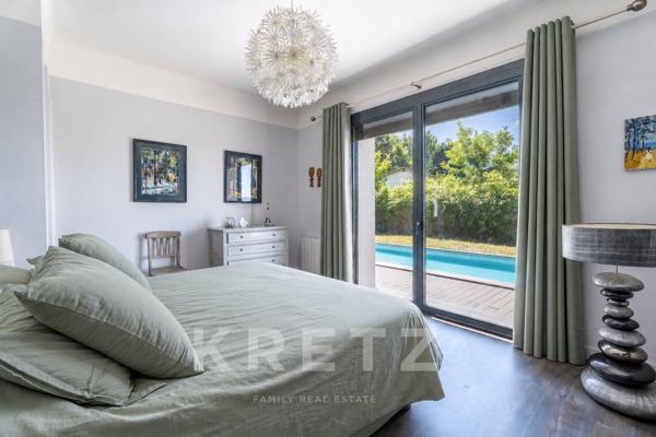 Villa contemporaine avec vue dominante