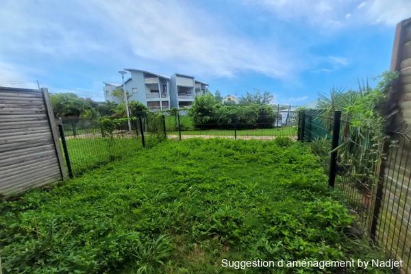 studio vue mer avec Jardin