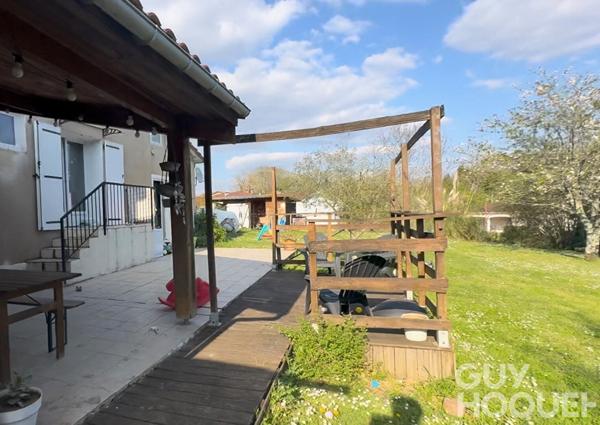 Maison de caractère rénové avec jardin