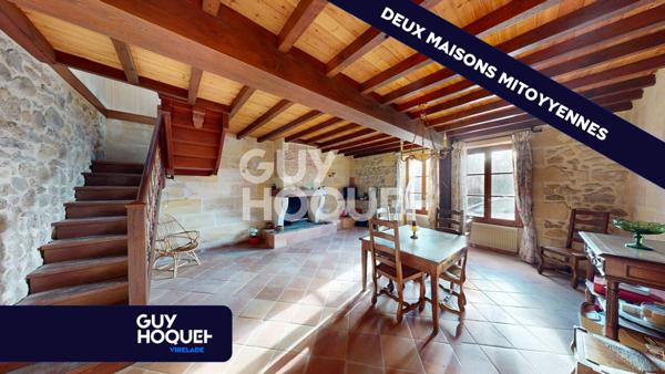 DEUX maisons mitoyennes 10 pièces