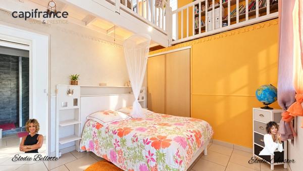 Villa spacieuse T6 avec piscine et son appartement T3 secteur calme et recherché
