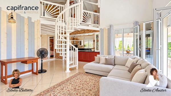 Villa spacieuse T6 avec piscine et son appartement T3 secteur calme et recherché