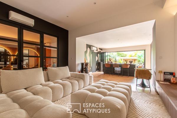 Le charme d’un appartement loft dans une demeure du XIXe siècle