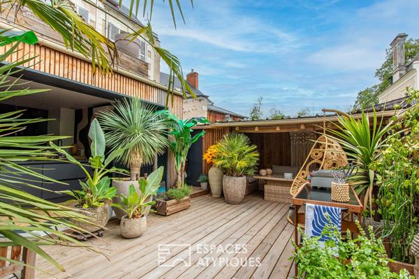 Le charme d’un appartement loft dans une demeure du XIXe siècle