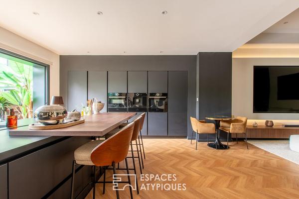 Le charme d’un appartement loft dans une demeure du XIXe siècle