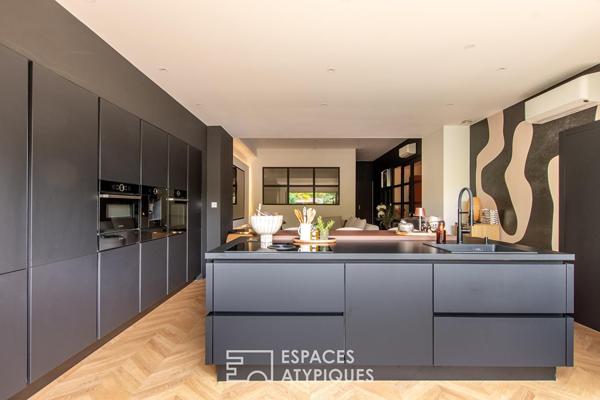 Le charme d’un appartement loft dans une demeure du XIXe siècle