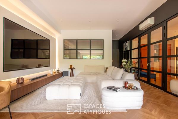 Le charme d’un appartement loft dans une demeure du XIXe siècle