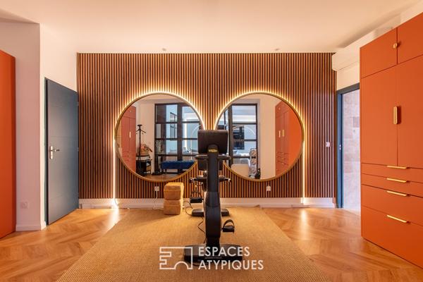 Le charme d’un appartement loft dans une demeure du XIXe siècle