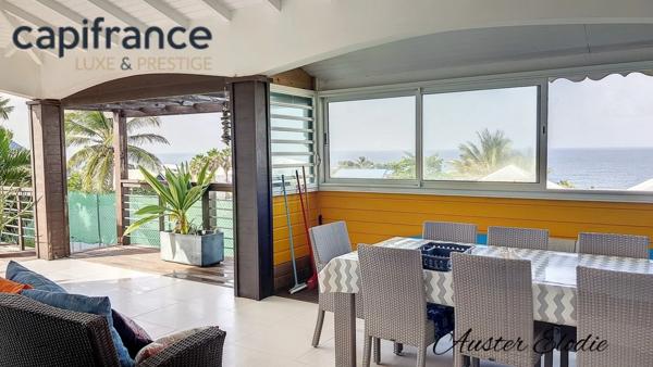 Villa T4 de 150 m2 et sa dépendance T3 de 100 m2 vue mer