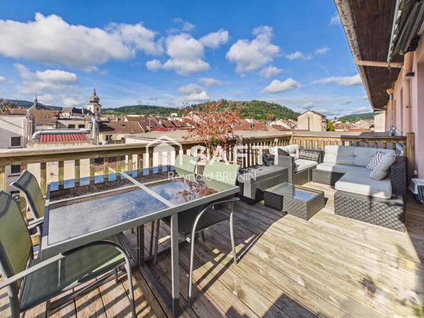 Appartement avec terrasse au cœur de Remiremont