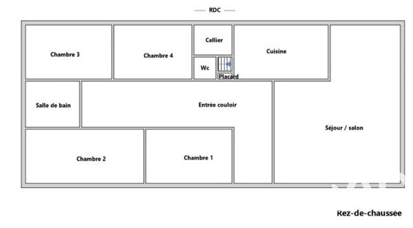 Maison à vendre 5 pièces 140 m² Chaunay