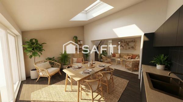 ST LUCE SUR LOIRE - Maison T3 entièrement rénové.