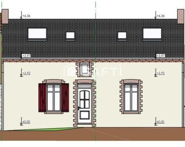 ST LUCE SUR LOIRE - Maison T3 entièrement rénové.