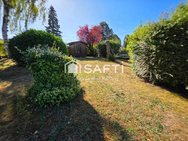Maison individuelle 5 pièces sur sous-sol complet avec jardin clos