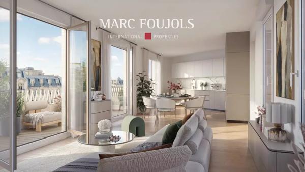 PARIS 15EME – appartement neuf 2 pièces avec balcon et plancher rafraichissant