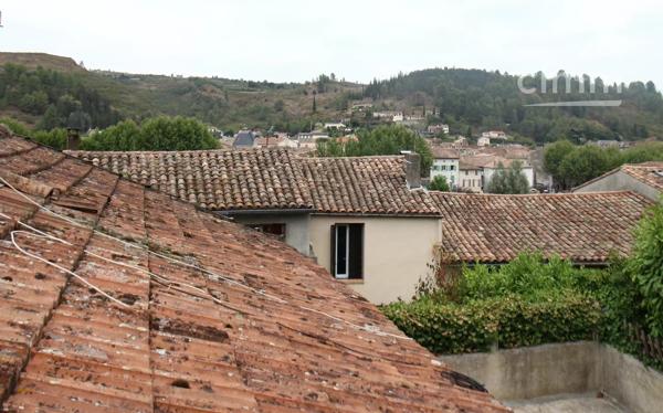 A vendre une maison de plain pied avec un jardin, une cour  et une cave pouvant être transformée en studio.