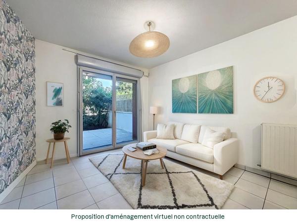 A VENDRE - TOULOUSE quartier Lalande - Appartement 2 pièces 37m² avec terrasse et parking sous-sol