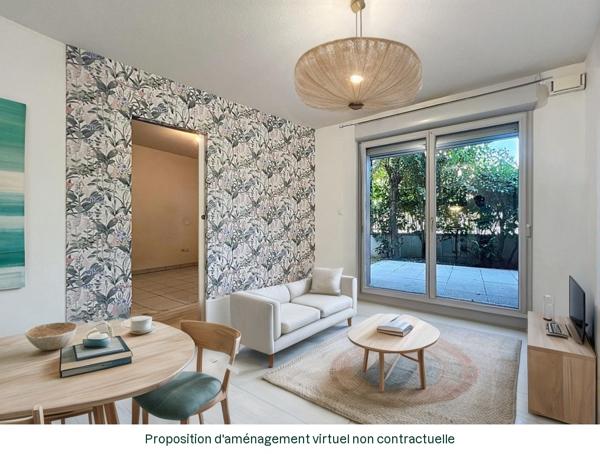 A VENDRE - TOULOUSE quartier Lalande - Appartement 2 pièces 37m² avec terrasse et parking sous-sol