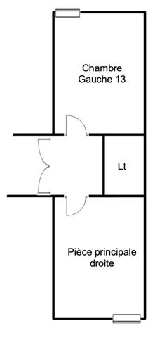 Paris 16ème - À LOUER - Petit 2 pièces meublé de 18,88 m²