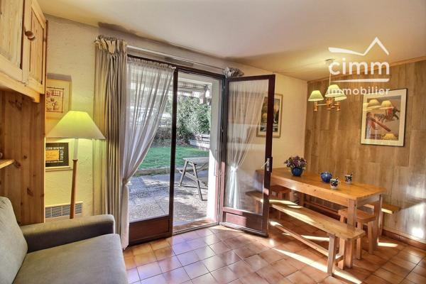 A VENDRE – SAINT GERVAIS LES BAINS (74170) – T2 avec terrasse, jardin et vue Mont Blanc