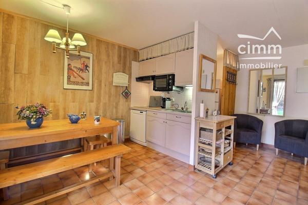 A VENDRE – SAINT GERVAIS LES BAINS (74170) – T2 avec terrasse, jardin et vue Mont Blanc