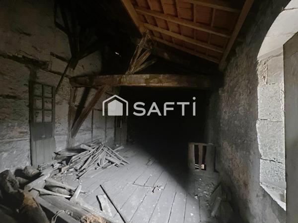 Immeuble de 450 m2 à rénover Avec 2 garages en RDC