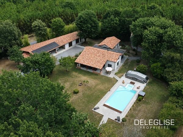 Ref. 1701 : Domaine d’Exception avec piscine – Lac de Sanguinet