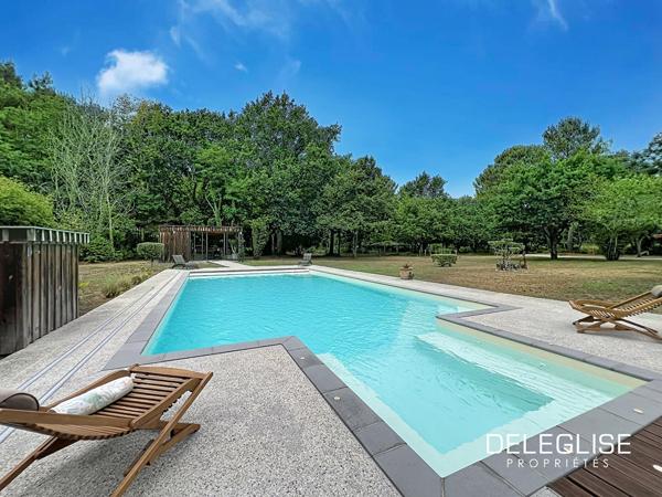 Ref. 1701 : Domaine d’Exception avec piscine – Lac de Sanguinet