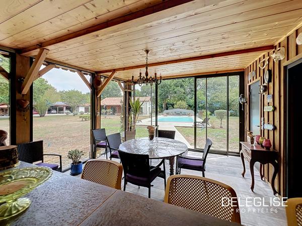 Ref. 1701 : Domaine d’Exception avec piscine – Lac de Sanguinet