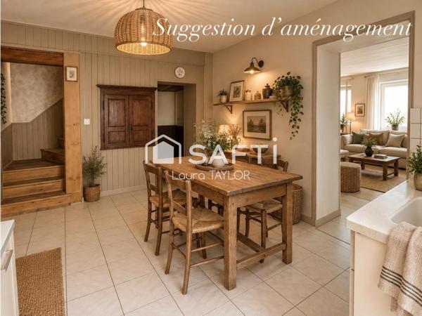 Maison de village – 3 chambres et grenier aménageable