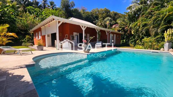 Vue mer – Piscine – 4 chambres – Emplacement d’exception au Vauclin