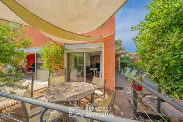 Un appartement-jardin aux allures de villa confidentielle