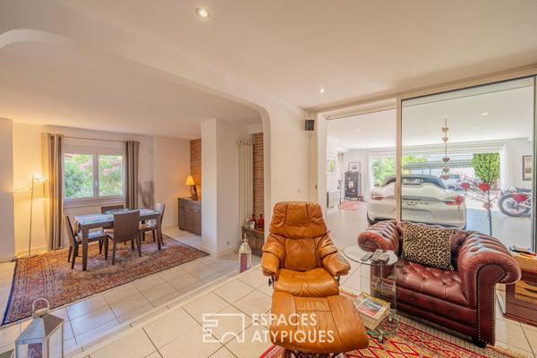 Un appartement-jardin aux allures de villa confidentielle