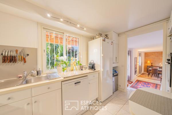 Un appartement-jardin aux allures de villa confidentielle