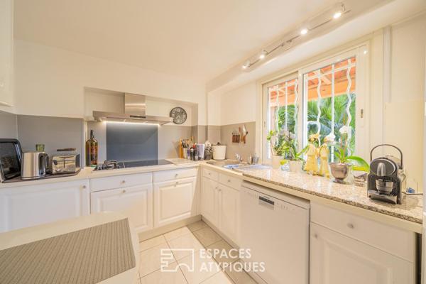 Un appartement-jardin aux allures de villa confidentielle