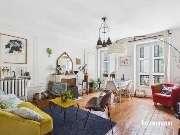 Appartement familial 4 pièces de 90 m² - Louis Blanc- rue Du Château Landon, Paris