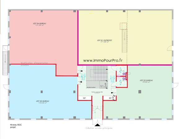 Marcq-en-Barœul – Bureaux neufs divisibles dès 100 m² | RDC ERP/PMR | À vendre