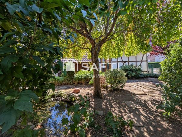 Robertsau: maison familiale évolutive avec magnifique jardin arboré