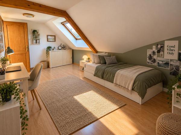Robertsau: maison familiale évolutive avec magnifique jardin arboré