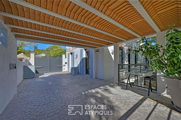 Maison de 1900 entièrement rénovée, jardin et piscine, Tour Magne
