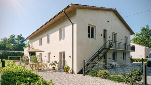 ** SOUS OFFRE ** Exclusivité Nestenn Immobilier. Au centre-ville de Castanet-Tolosan. Appartement T3 à vendre avec balcon, jardin et 2 parkings.