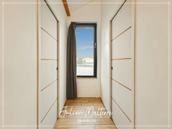 St-Just-St-Rambert, maison d'architecte 147 m², 4 chambres, garage double sur terrain de 1000 m²