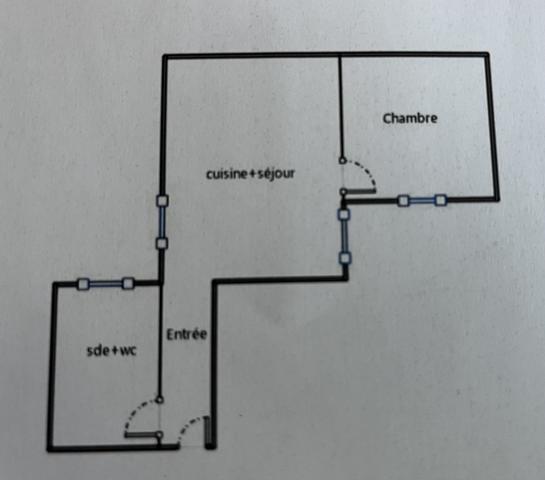 Appartement à vendre  2 pièces - 39,53 m2 PARIS - 75007