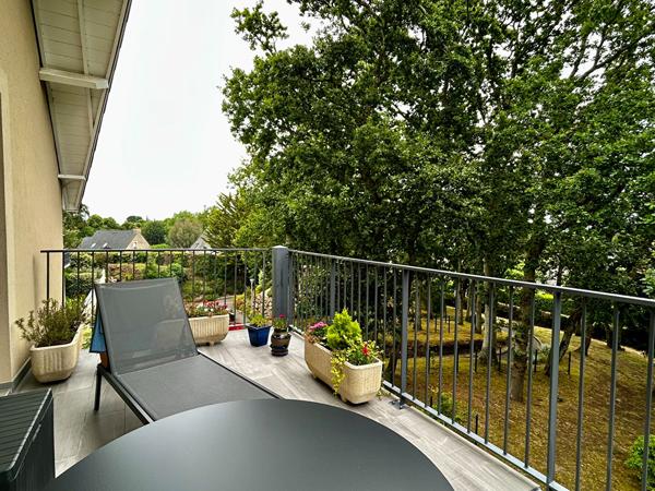 Appartement T3 à Dinard - terrasse et garage
