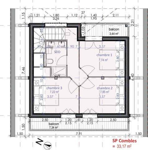 Dpt Haute Savoie (74), à vendre centre de SAMOENS - Terrain de 270,00 m²