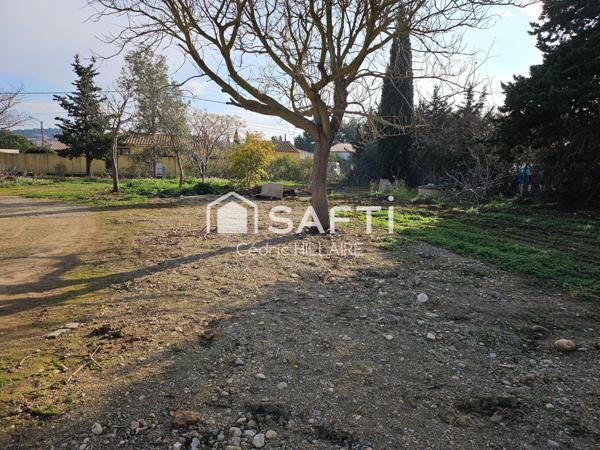 Terrain constructible de 500M²  non viabilsé