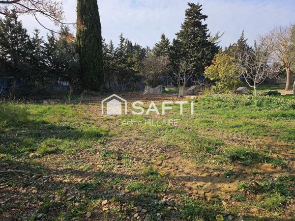 Terrain constructible de 500M²  non viabilsé