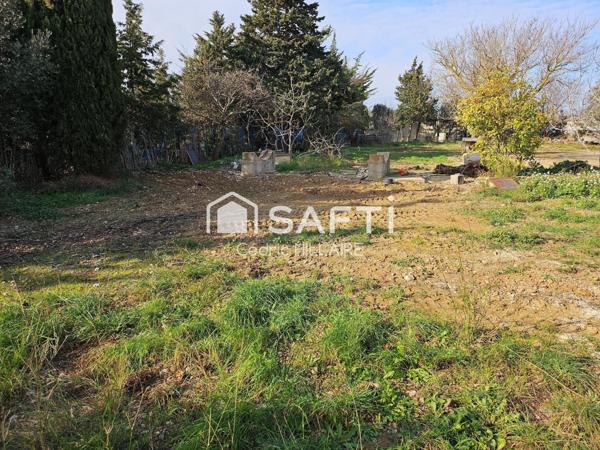 Terrain constructible de 500M²  non viabilsé