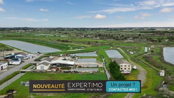 Moutiers-en-Retz (44760) Opportunité d'Investissement : Local Professionnel - batiment de stockage