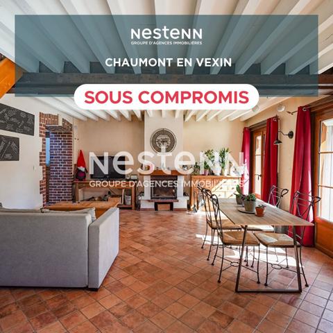 Maison de 175 m² / 3 chambres possibilité 4 / Garage double / 1650 m² terrain